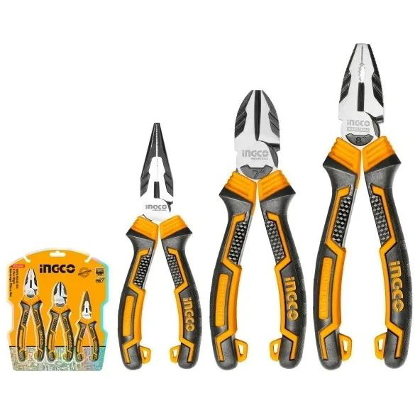 Набор плоскогубцев INGCO HKHLPS2831DS 3 шт. INDUSTRIAL