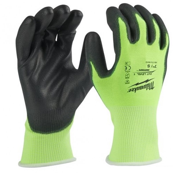 Перчатки сигнальные с сопротивлением порезам Milwaukee 4932479918