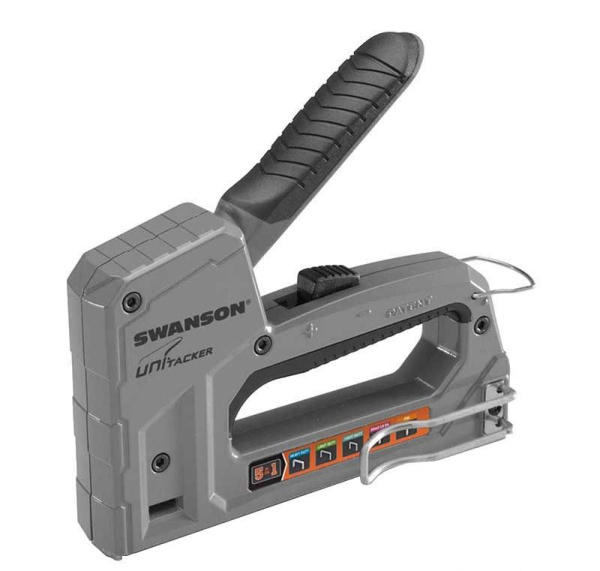 Cтеплер Swanson  UniTacker 5 в 1 (#13, #36, #53, #140 + гвозди) алюм. + комплект 500 скоб STA865 в Уфе 