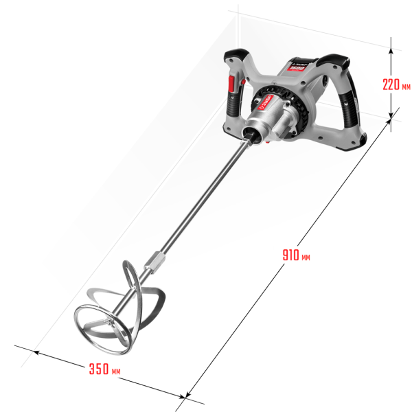 Миксер электрический ЗУБР МР-1600-2 в Уфе
