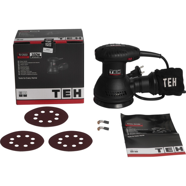 Эксцентриковая шлифовальная машина TEH TS12532  в Уфе