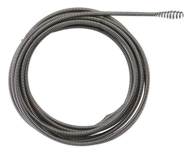 Троссик Milwaukee для прочистной машины 6мм x 7.6м spiral, pivot bulb auger