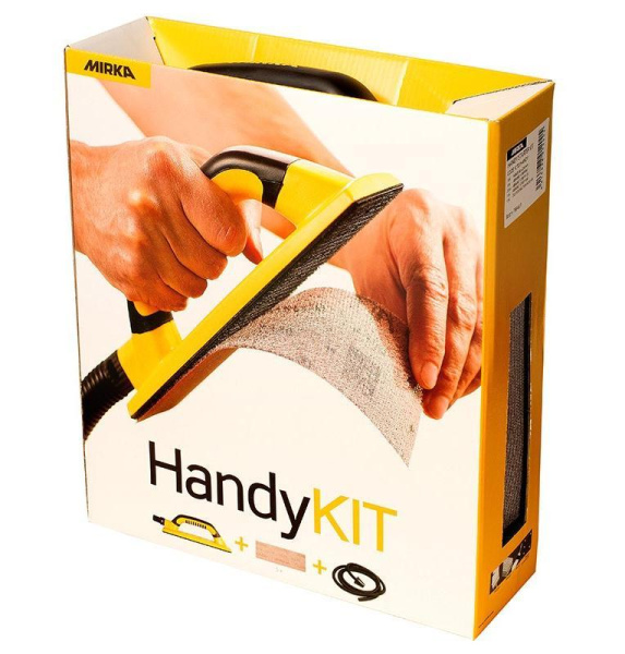 Комплект шлифовального блока 80x230 со шлангом и абразивами