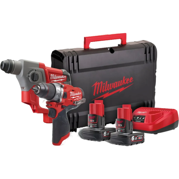 Набор инструмента Milwaukee M12 FPP2B-602X 4933459813