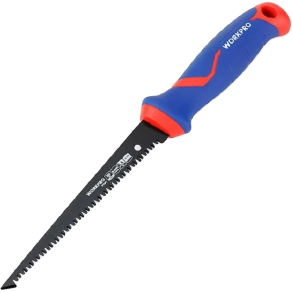 Ножовка по гипсокартону WORKPRO 150 мм BI-METAL  WP215017