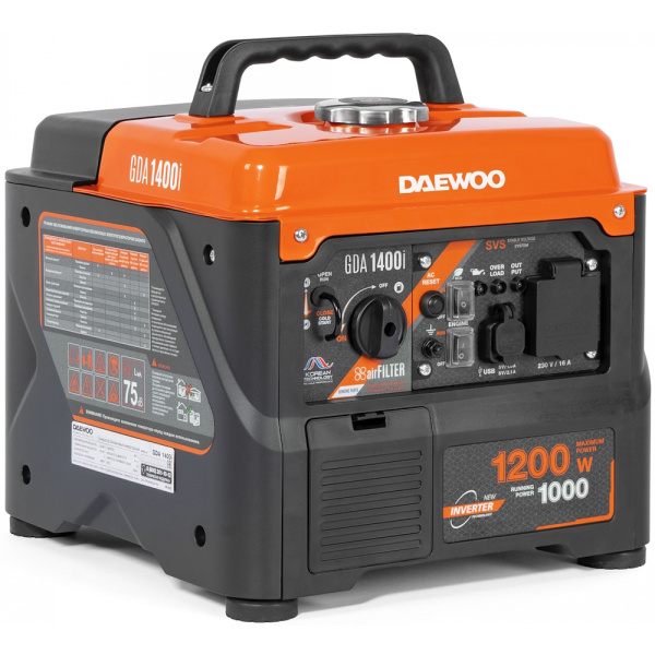 Генератор бензиновый инверторный DAEWOO GDA 1400i в Уфе