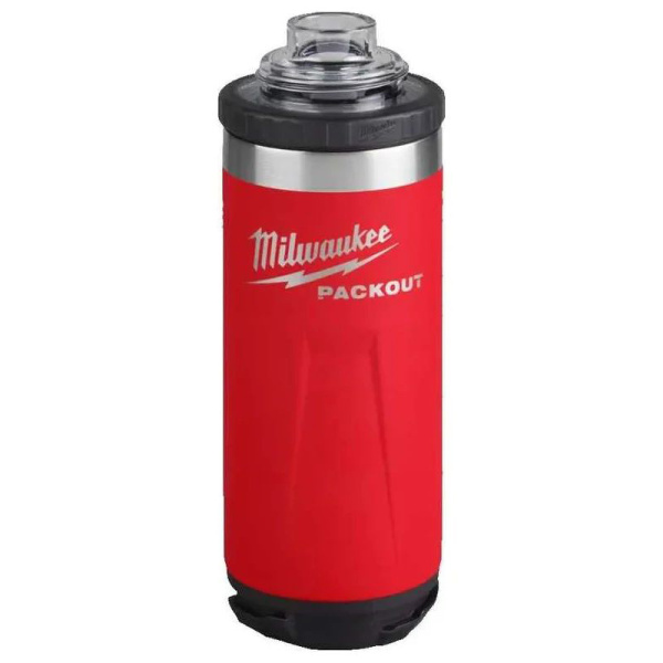 Термос красный MILWAUKEE PACKOUT™ CHUG LID 532 мл 4932493991