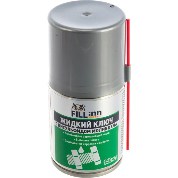 Жидкий ключ FILL Inn с дисульфидом молибдена, 140 мл (аэрозоль)  FL119 в Уфе