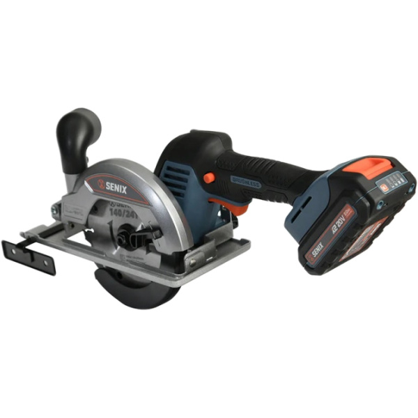 Циркулярная пила аккумуляторная SENIX PSCX2-M4-EU 20В б/щ 1 АКБ 4.0 Ач + ЗУ КЕЙС в Уфе
