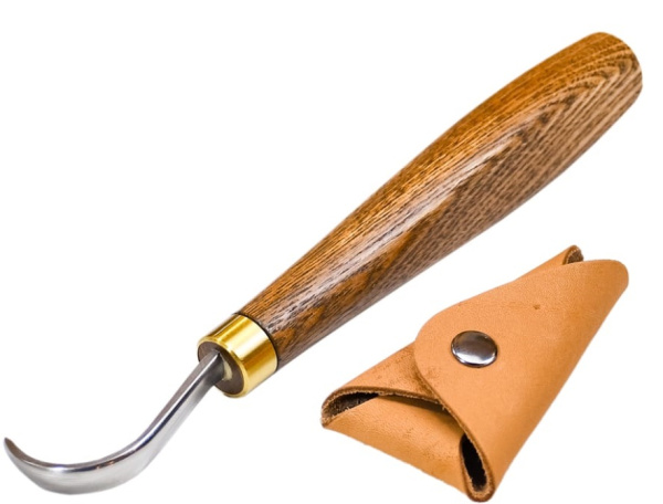 Нож резчицкий-ложкорез  ПЕТРОГРАДЪ  d/22мм. левый М00021309 в Уфе 