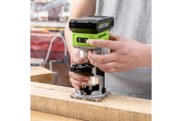 Фрезер аккумуляторный Greenworks G24RO 3502507 в Уфе