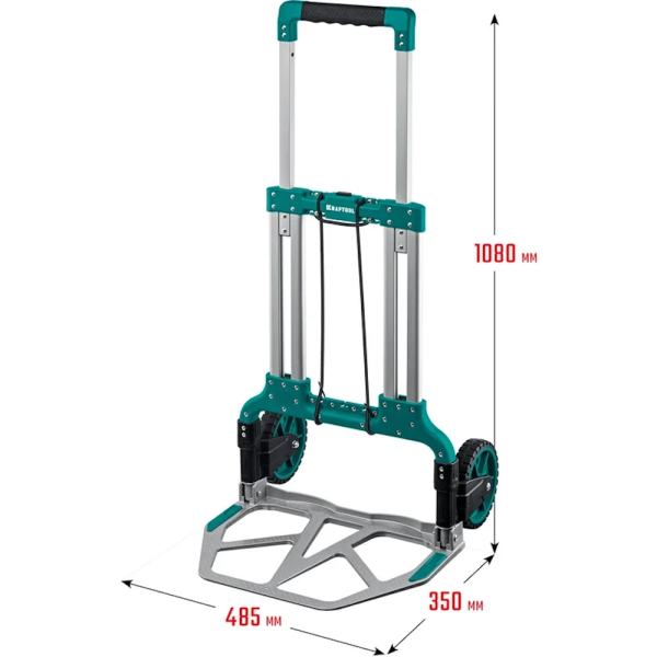 Тележка хозяйственная KRAFTOOL "ATLANT" до 120 кг, 48.5х35см, d18 см  38751-120 в Екатеринбурге