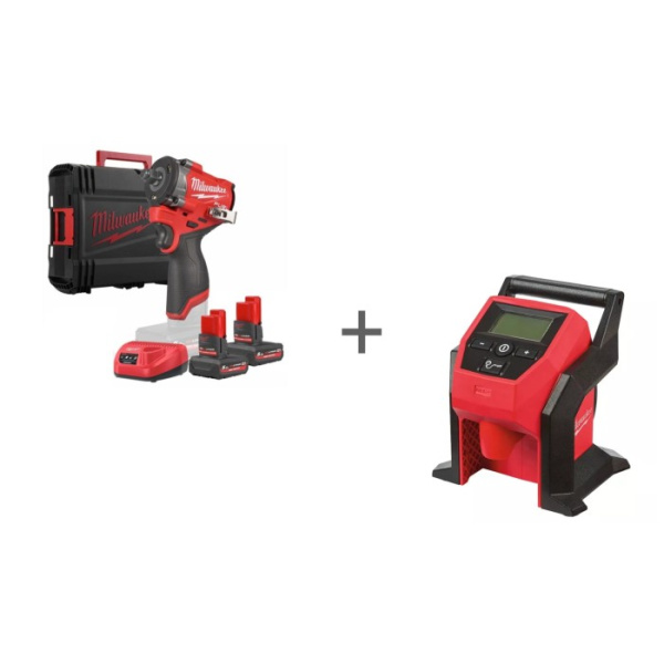Набор Инструмента №16 Milwaukee M12FCIWF12G3-502X+M12BI-0 PT2509016