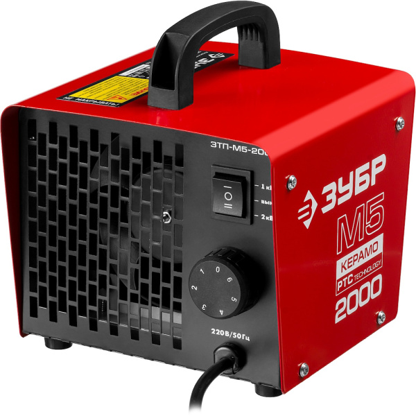 Пушка тепловая электрическая ЗУБР  ЗТП-М5-2000 в Уфе