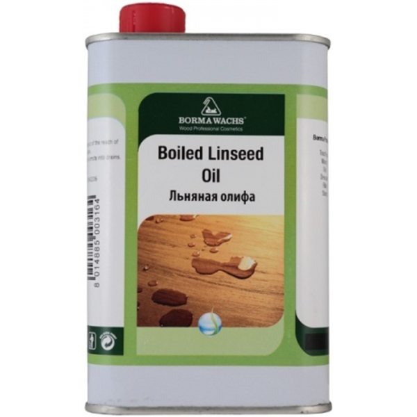 Масло льняное Borma Linseed Boiled Oil 500мл. в Уфе