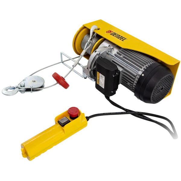 Тельфер электрический Denzel TF-1000, 1т, 1600Вт, высота 12 м, 8м/мин//  52016 в Уфе