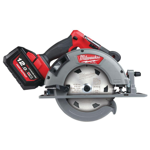 Аккумуляторная циркулярная пила Milwaukee M18 FCS66-121C FUEL 4933464586
