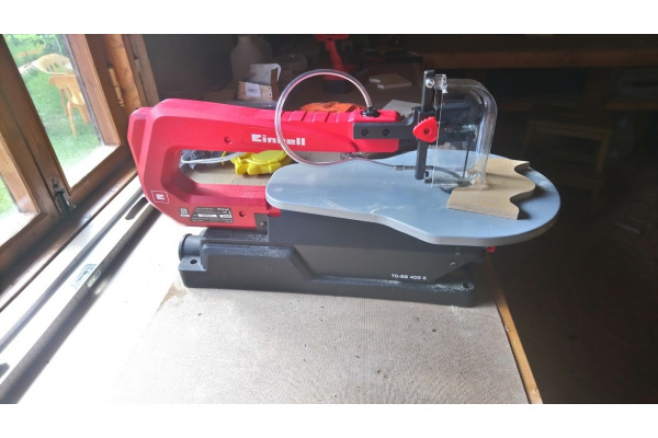 Стационарный лобзик Einhell TC-SS 405 E  4309040 + Набор полотен 5шт (4506200) в Уфе