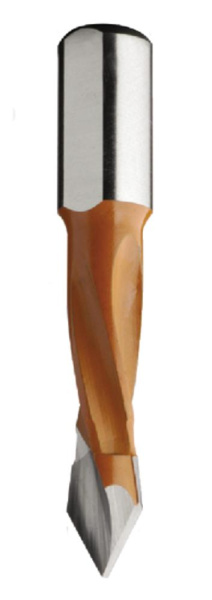 Сверло для присадочного станка CMT HW D5х40х70мм S10х20 Z2 LH  375.050.12