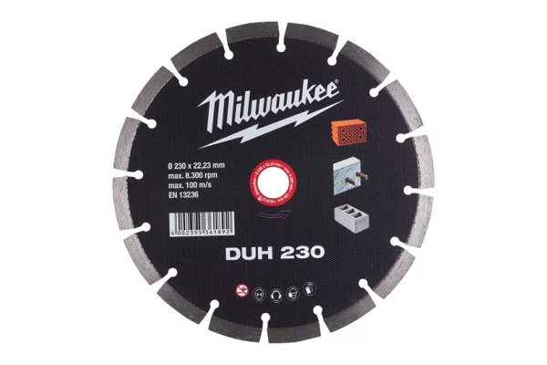 Алмазный диск Milwaukee DUH 230 4932478710