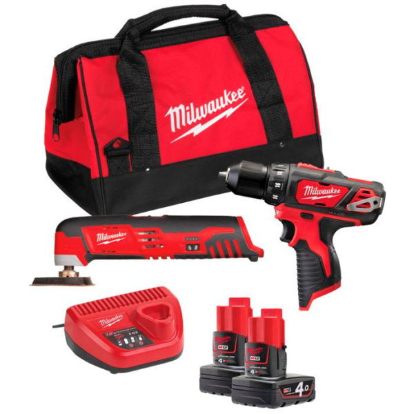 Набор инструмента Milwaukee М12 ВPP2D-402В 4933441250