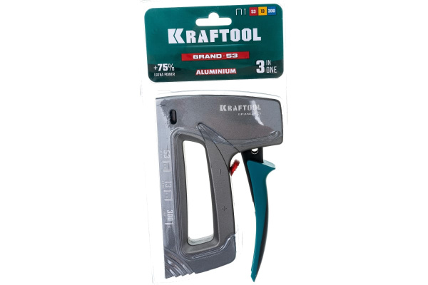 Степлер механический Kraftool тип 53, 13 алюминиевый корпус  3193 в Уфе 