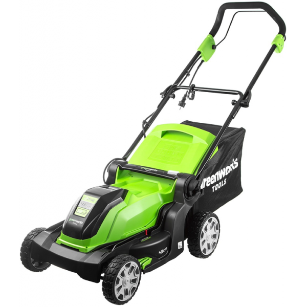 Газонокосилка Greenworks 1200Вт 41см 50литров 2505207