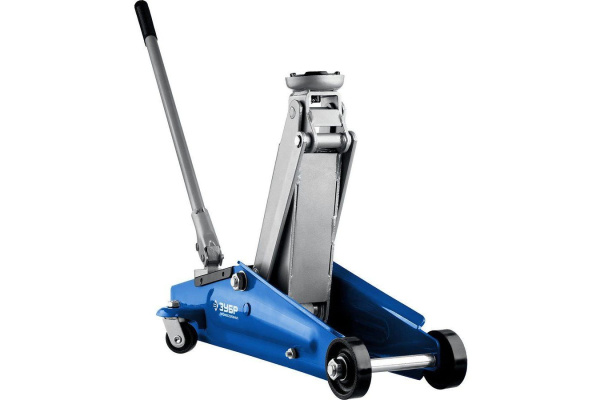 Домкрат подкатной ЗУБР Профессионал 3т. 130-410мм.  43052-3_z01 в Уфе 