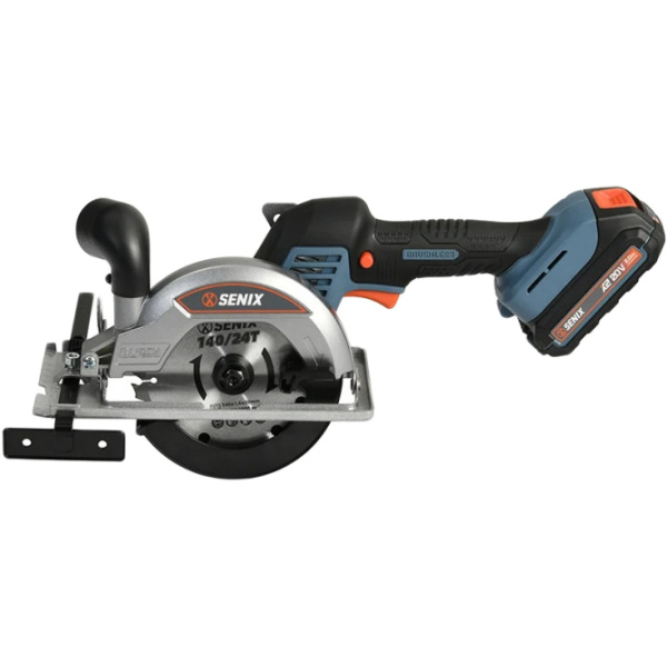 Циркулярная пила аккумуляторная SENIX PSCX2-M4-EU 20В б/щ 1 АКБ 4.0 Ач + ЗУ КЕЙС в Уфе