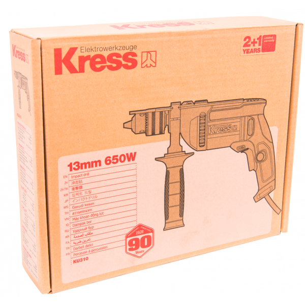 Ударная дрель KRESS 650 Вт KU310 в Уфе