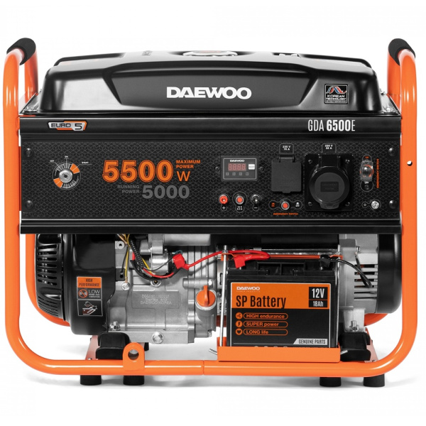 Генератор бензиновый DAEWOO GDA 6500E в Уфе