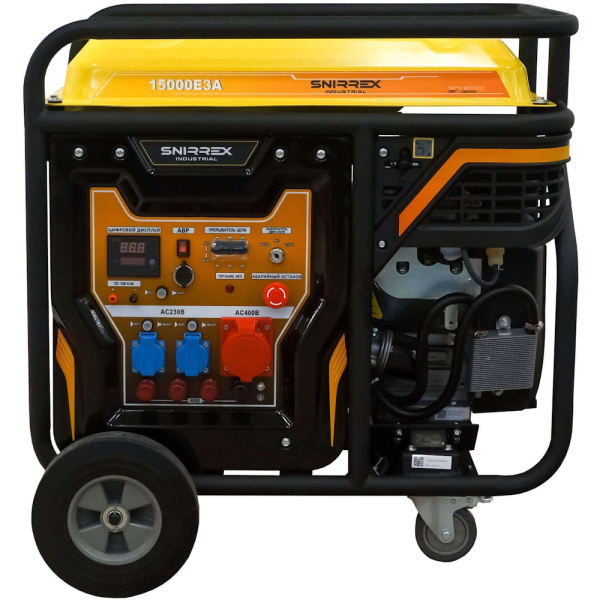 Генератор бензиновый SNIRREX 15000E3A в Уфе
