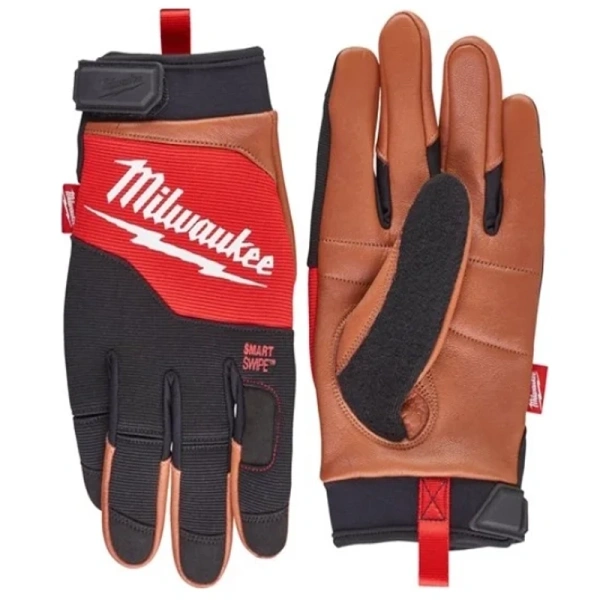 Перчатки с кожаными вставками Milwaukee  XL/10 4932471914