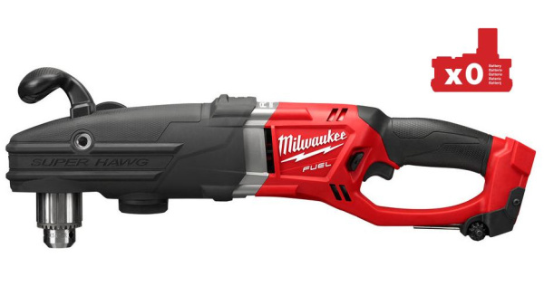 Аккумуляторная угловая дрель Milwaukee M18 FRAD-0 FUEL