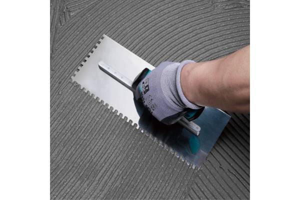 Шпатель зубчатый из нержавеющей стали BIHUI 320х120мм. зуб 6х6мм.  PTSL06 в Уфе 