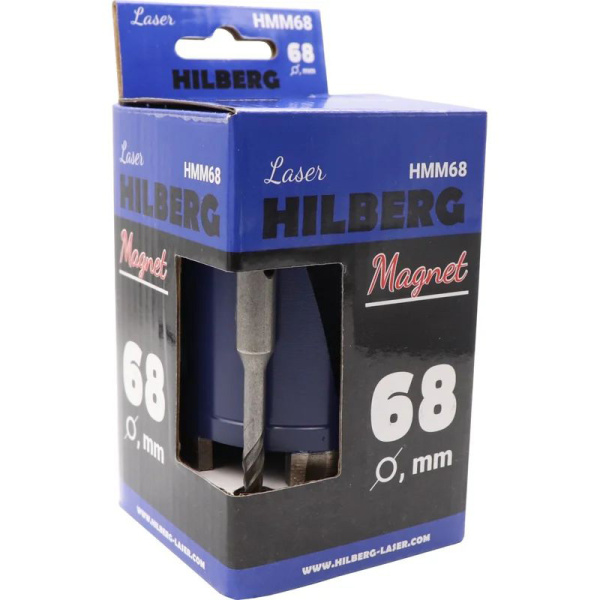 Коронка алмазная по бетону HILBERG Laser Magnet 68 мм HMM68 в Уфе