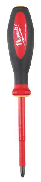Отвертка Milwaukee  изолированая VDE PH2 x100, шт