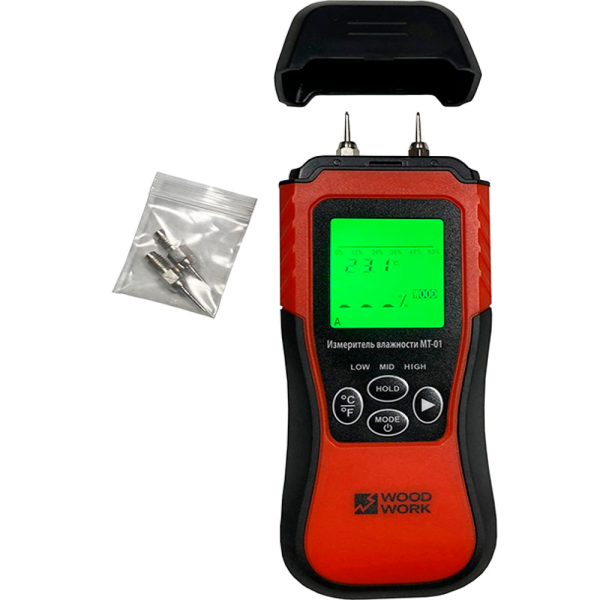 Влагомер цифровой игольчатый WoodWork MT-01 в Уфе