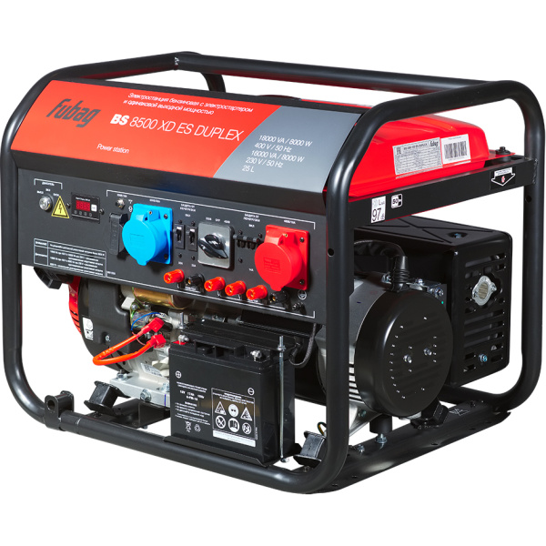 Бензогенератор FUBAG BS 8500 XD ES  DUPLEX  641090 в Уфе