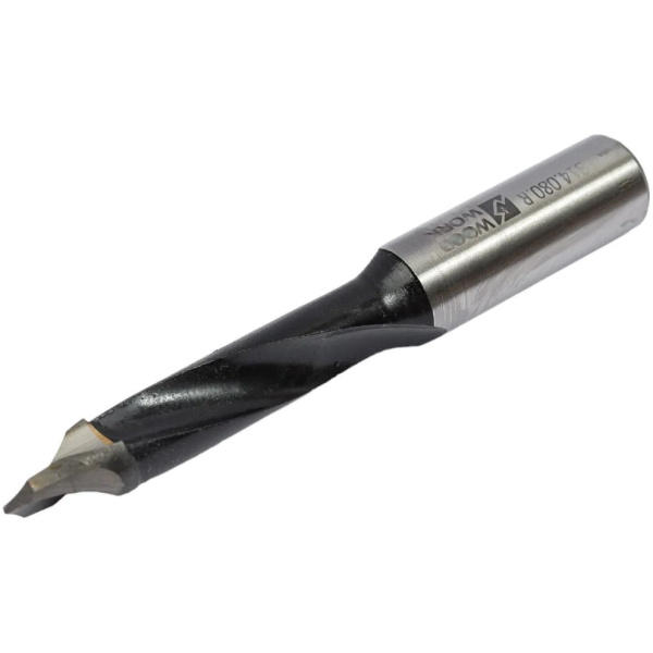 Сверло присадочного станка сквозное 8x70x10 мм для ЛДСП правое WOODWORK 314.080.R в Уфе