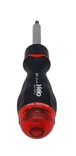 Отвертка с реверсивным механизмом  Felo с набором бит 8шт 37420405 в Уфе 