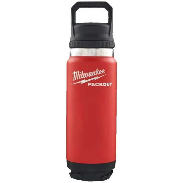 Термос красный MILWAUKEE PACKOUT™ CHUG LID 532 мл 4932493991