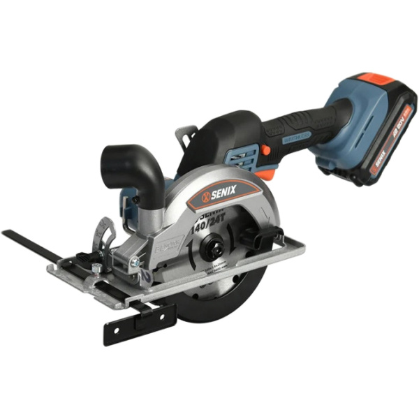 Циркулярная пила аккумуляторная SENIX PSCX2-M4-EU 20В б/щ 1 АКБ 4.0 Ач + ЗУ КЕЙС в Уфе