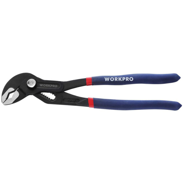 Клещи переставные WORKPRO 250мм CR-V (с кнопкой быстрой регулировки)  WP231155 в Уфе 