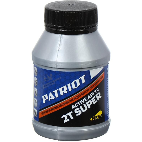 Масло полусинт. PATRIOT SUPER ACTIVE 2T 100мл. 850030634 в Екатеринбурге