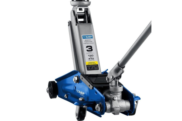 Домкрат подкатной ЗУБР Профессионал 3т. 130-410мм.  43052-3_z01 в Уфе 