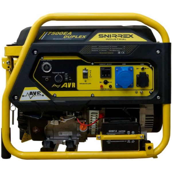 Генератор бензиновый SNIRREX 7500EA (X17) Duplex в Уфе
