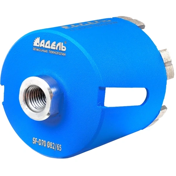 Коронка алмазная АДЕЛЬ SF-D70 Ø82/65 M16 TR 6LSP ДУУ00005775 в Уфе
