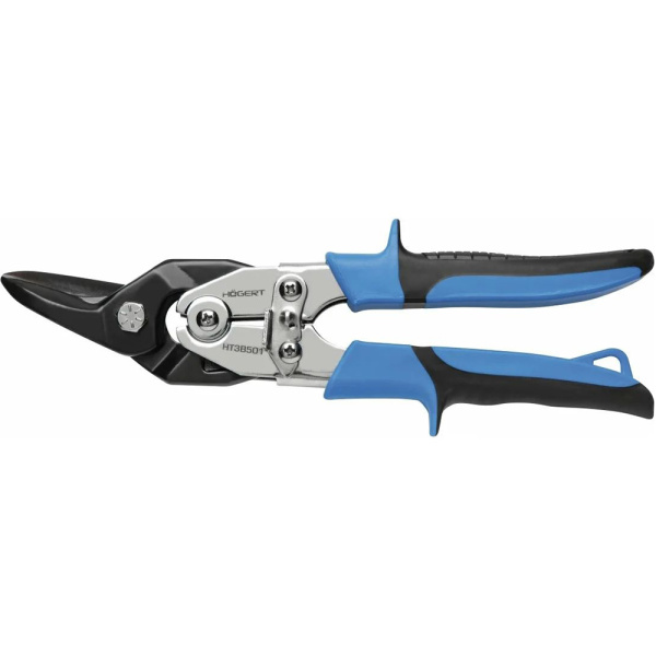 Ножницы по металлу HOEGERT TECHNIK 250 мм, правые HT3B502