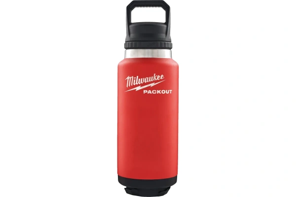 Термос красный  MILWAUKEE PACKOUT CHUG LID 1065 мл	4932493467